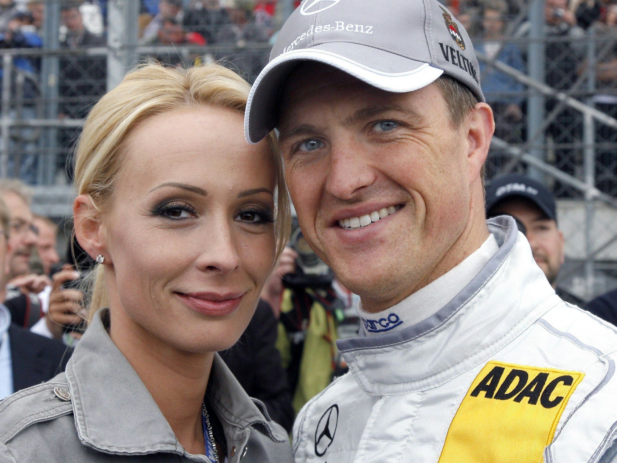 Ralf und Cora Schumacher, hier auf einem Foto aus dem Jahr 2008, sind seit 2015 geschieden.