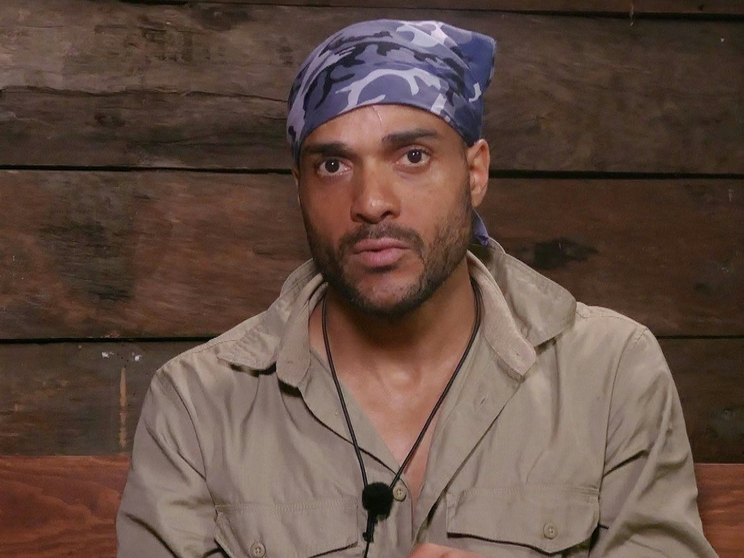 David Odonkor im Dschungelcamp 2024.