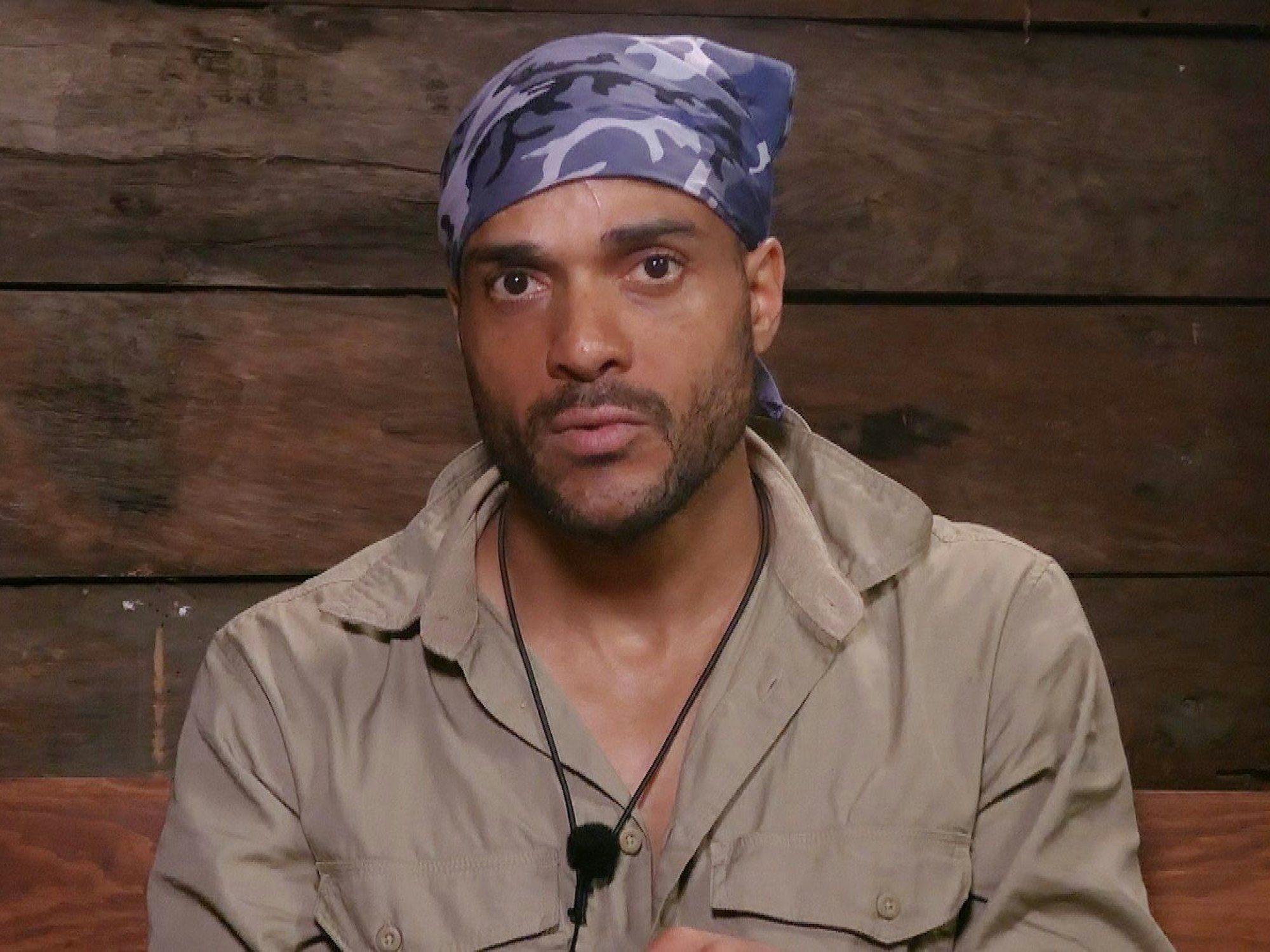 David Odonkor im Dschungelcamp 2024.