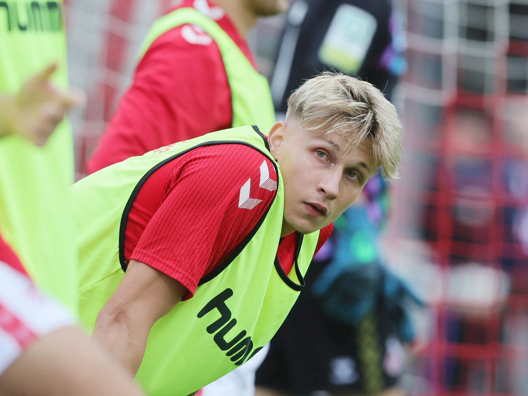 Simon Breuer, hier am 1. August 2023, wechselt von der zweiten Mannschaft des 1. FC Köln zum 1. FC Düren.