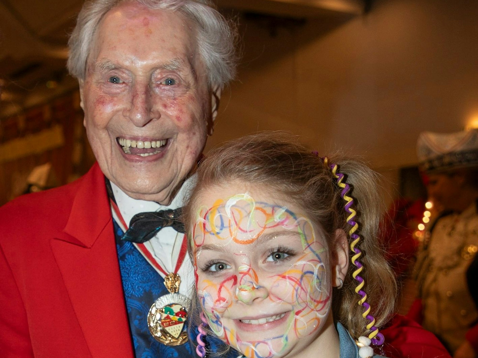 Ludwig Sebus und die junge Merle.