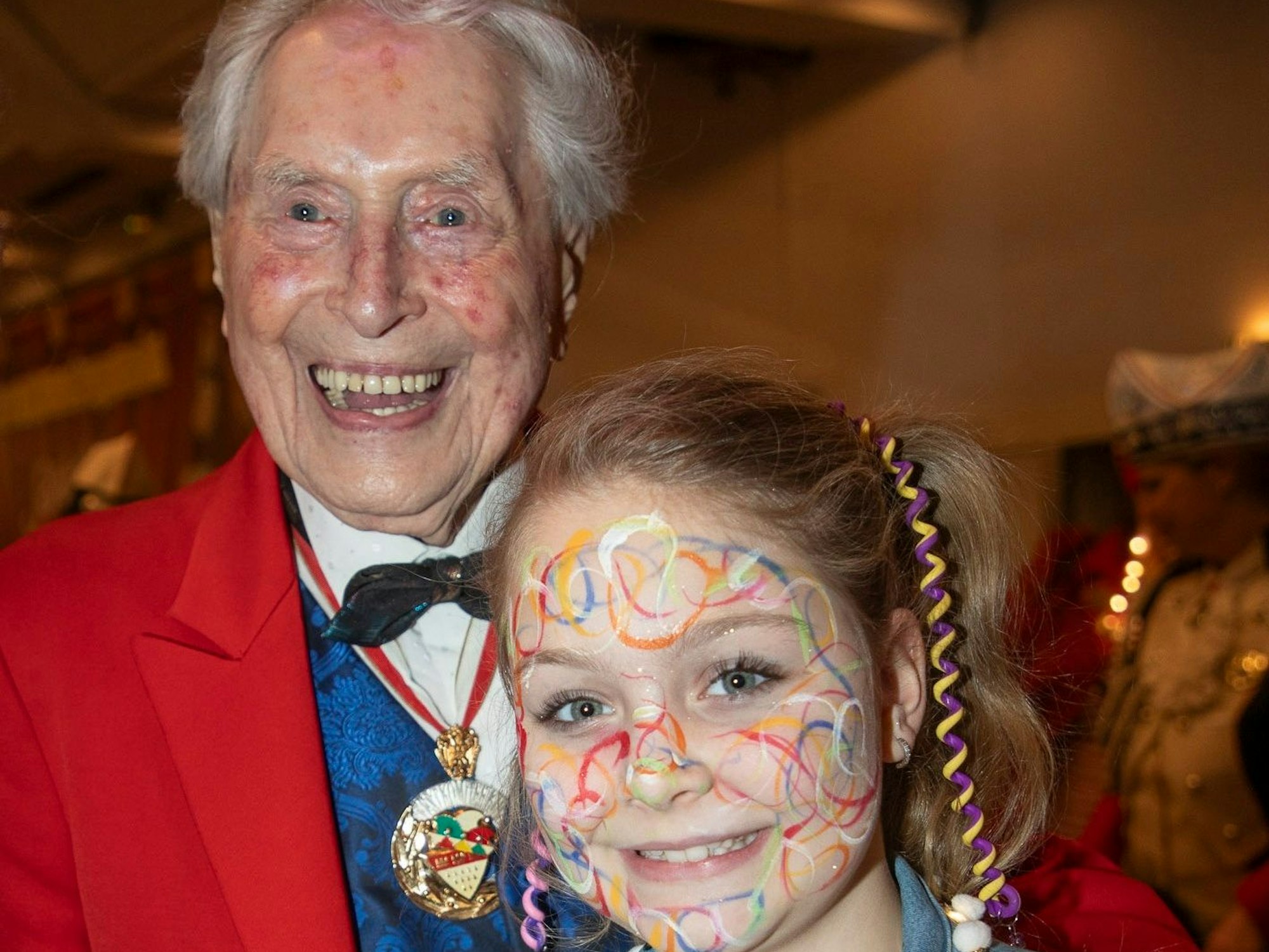 Ludwig Sebus und die junge Merle.