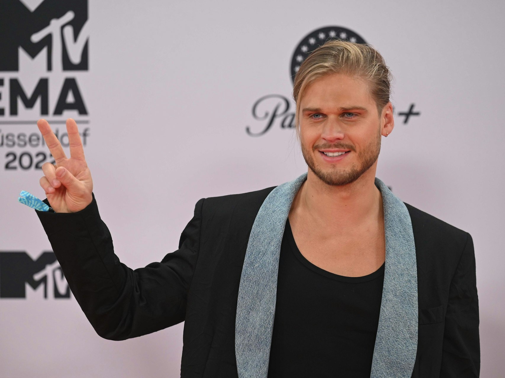 Rúrik Gíslason bei der Vergabe der MTV Europe Music Awards 2022 in Düsseldorf