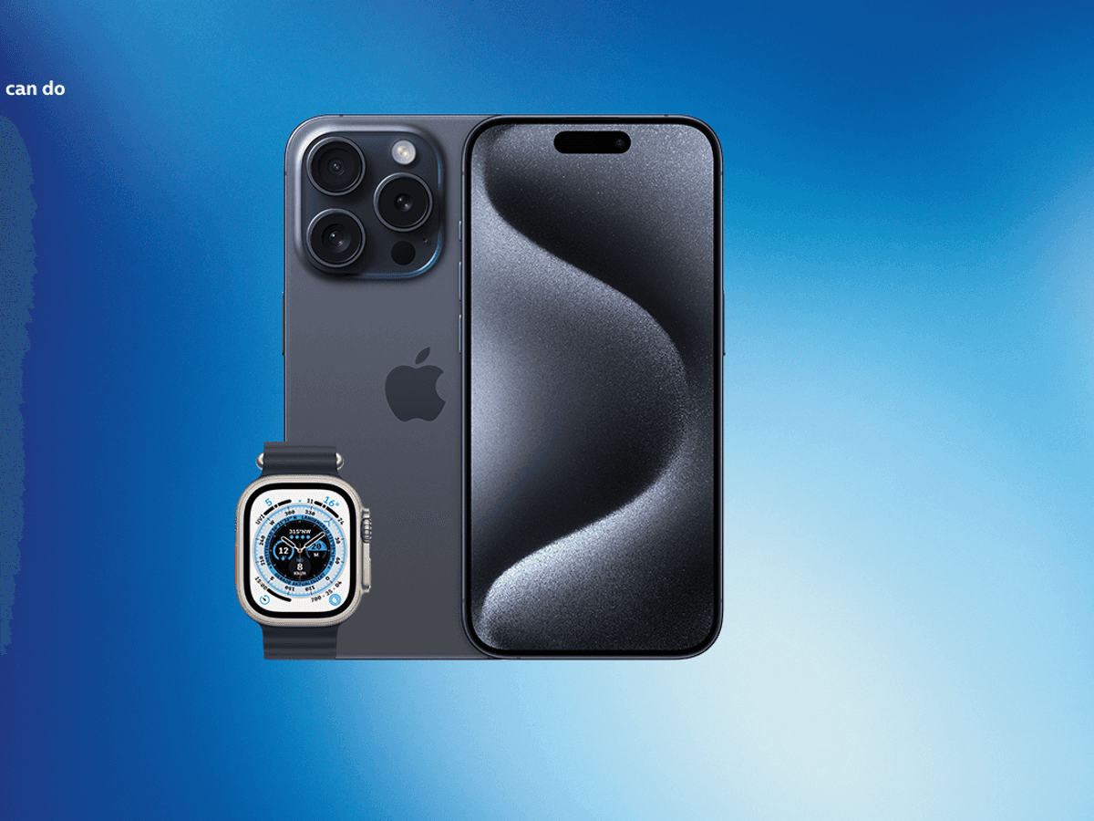 iPhone 15 Pro im Bundle mit der Apple Watch Ultra 2 bei o2