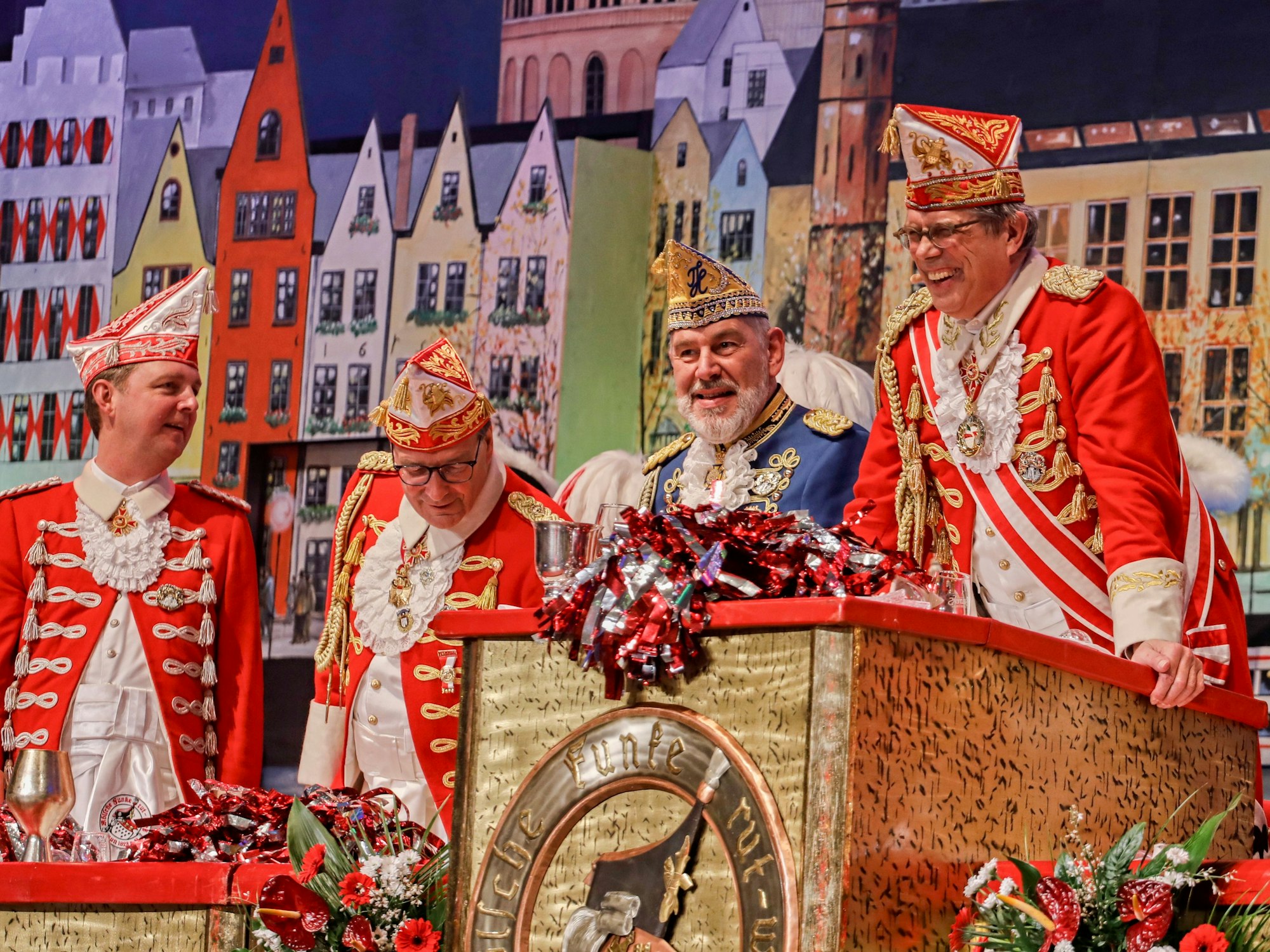 Heinz-Günther Hunold mit Markus Simonian.