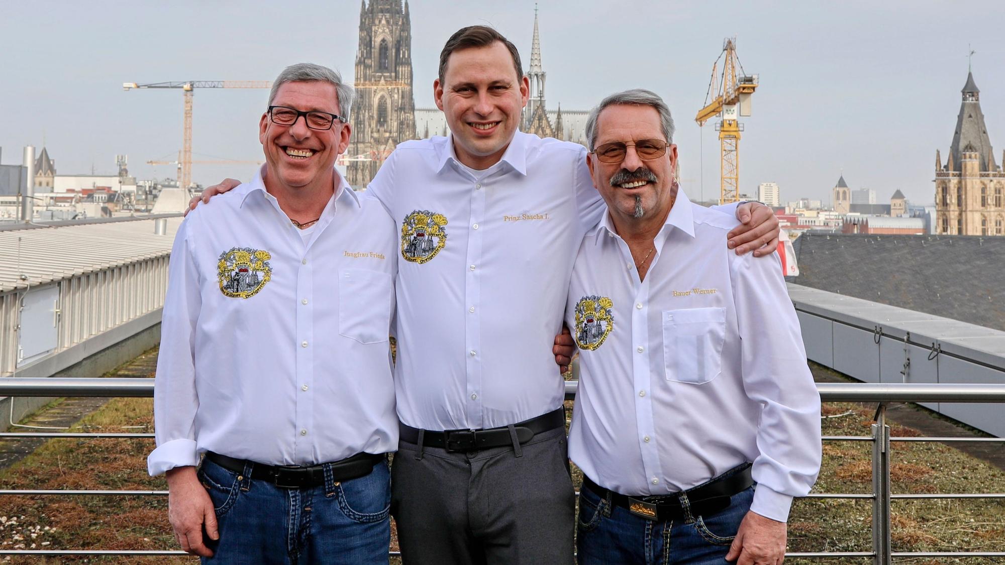 Das Kölner Dreigestirn.