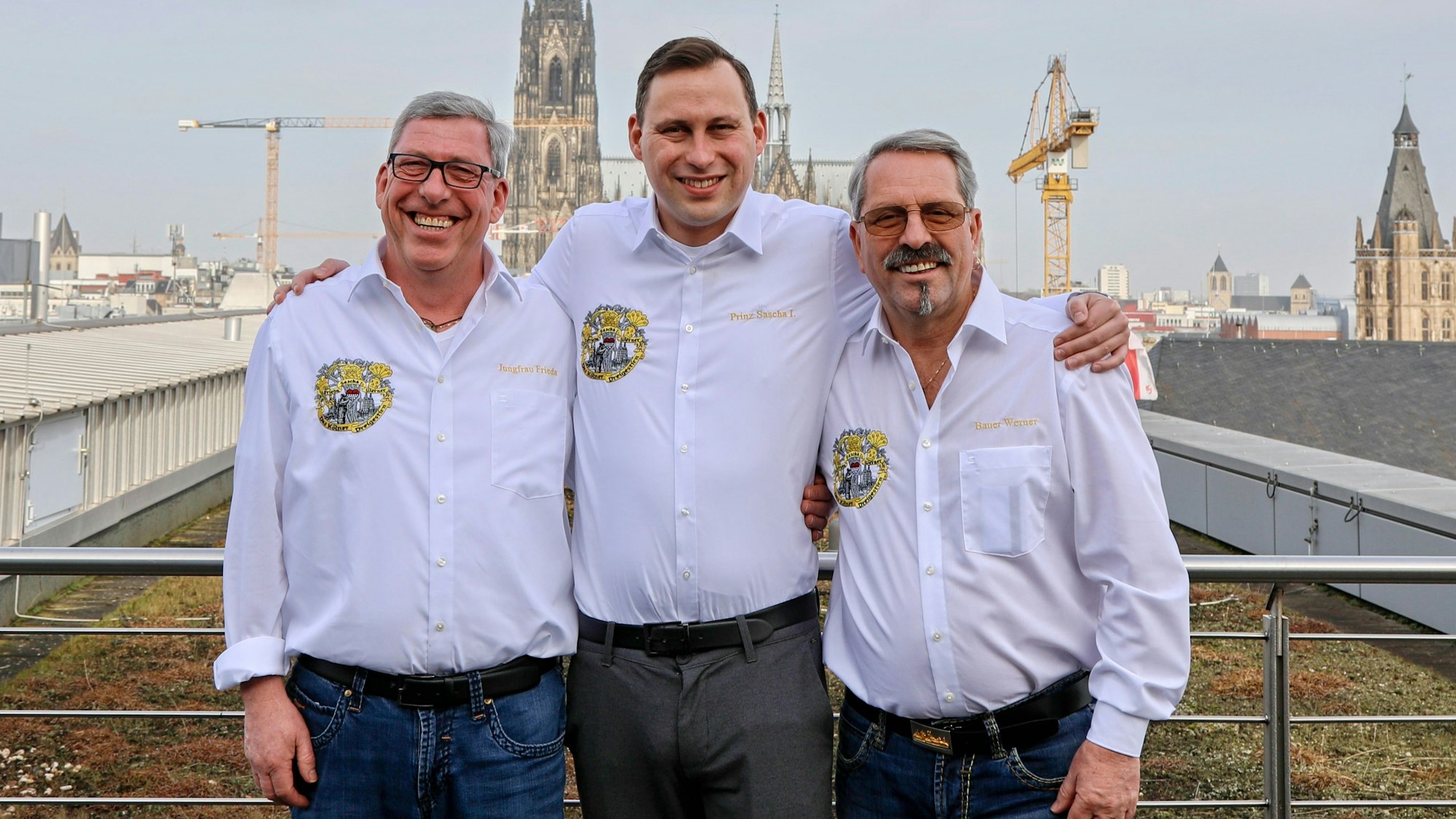 Das Kölner Dreigestirn.