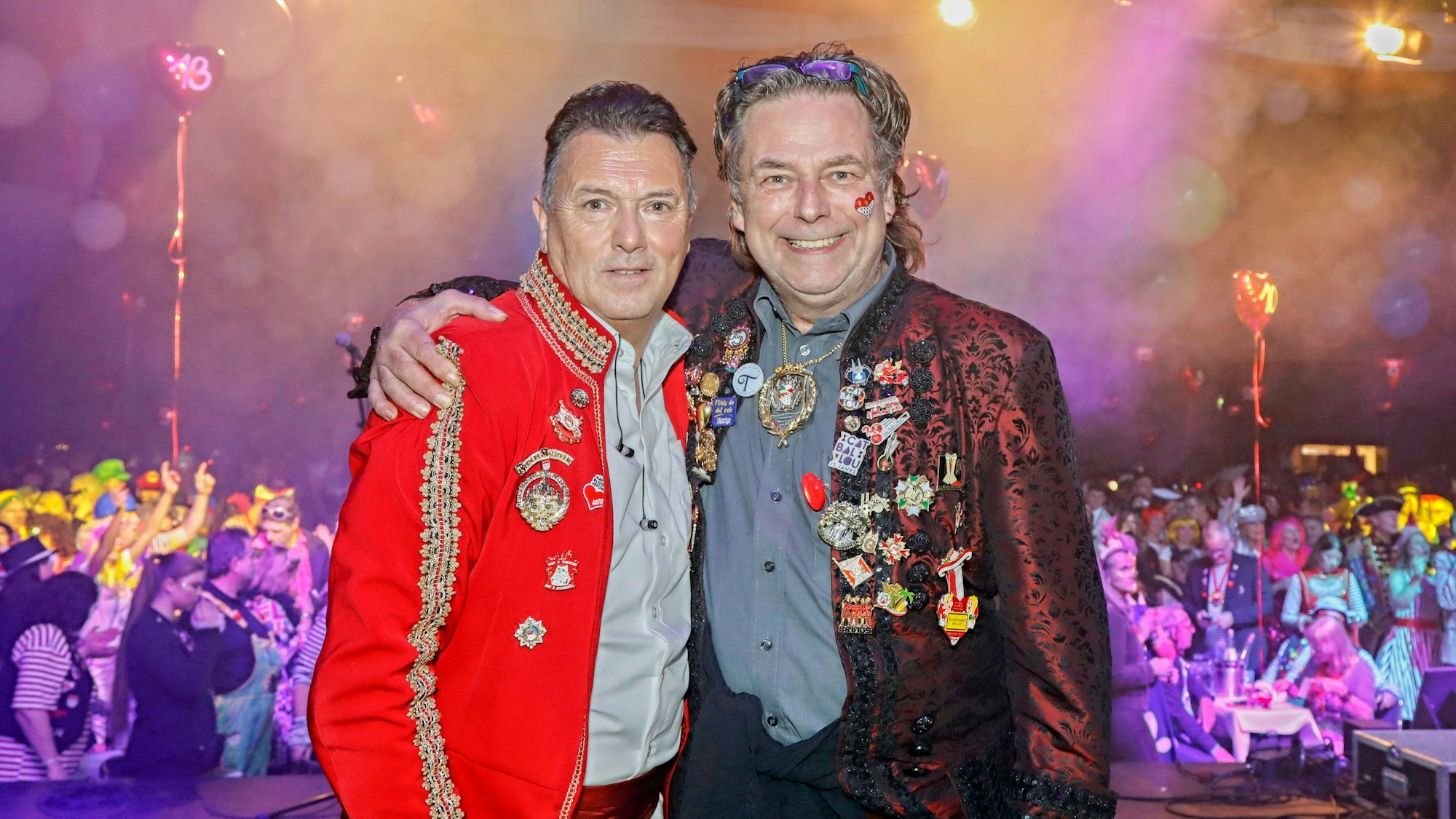 Robert Greven (l.) mit Wilfried Wiltschek.