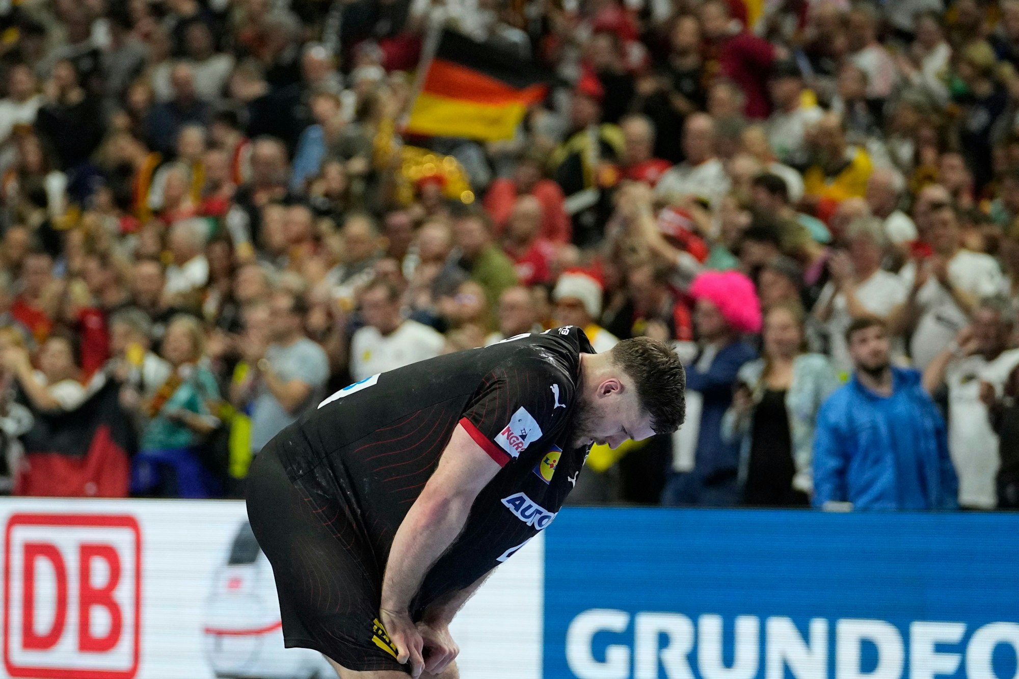 Johannes Golla ist nach dem Spiel gegen Dänemark enttäuscht.