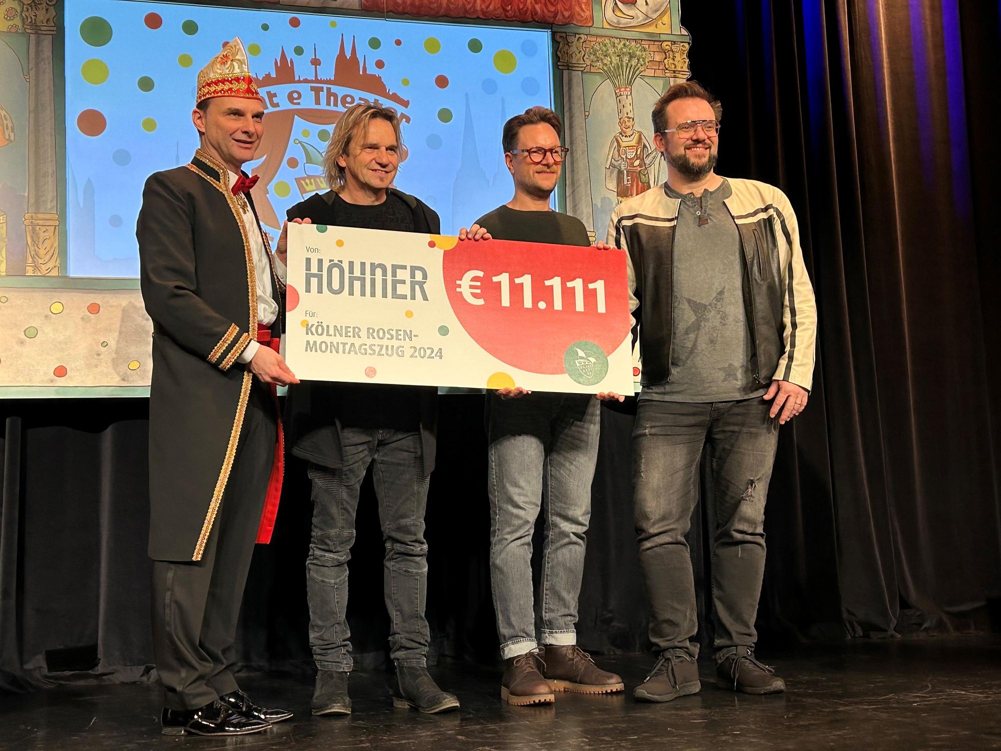 Jens Streifling, Heiko Braun und „Freddi“ Lubitz von den Höhnern.