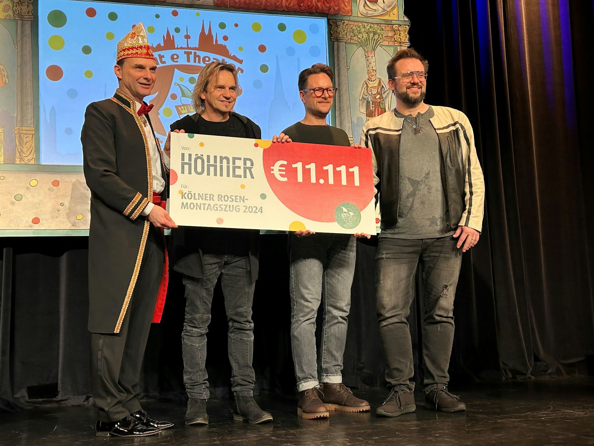 Jens Streifling, Heiko Braun und „Freddi“ Lubitz von den Höhnern.