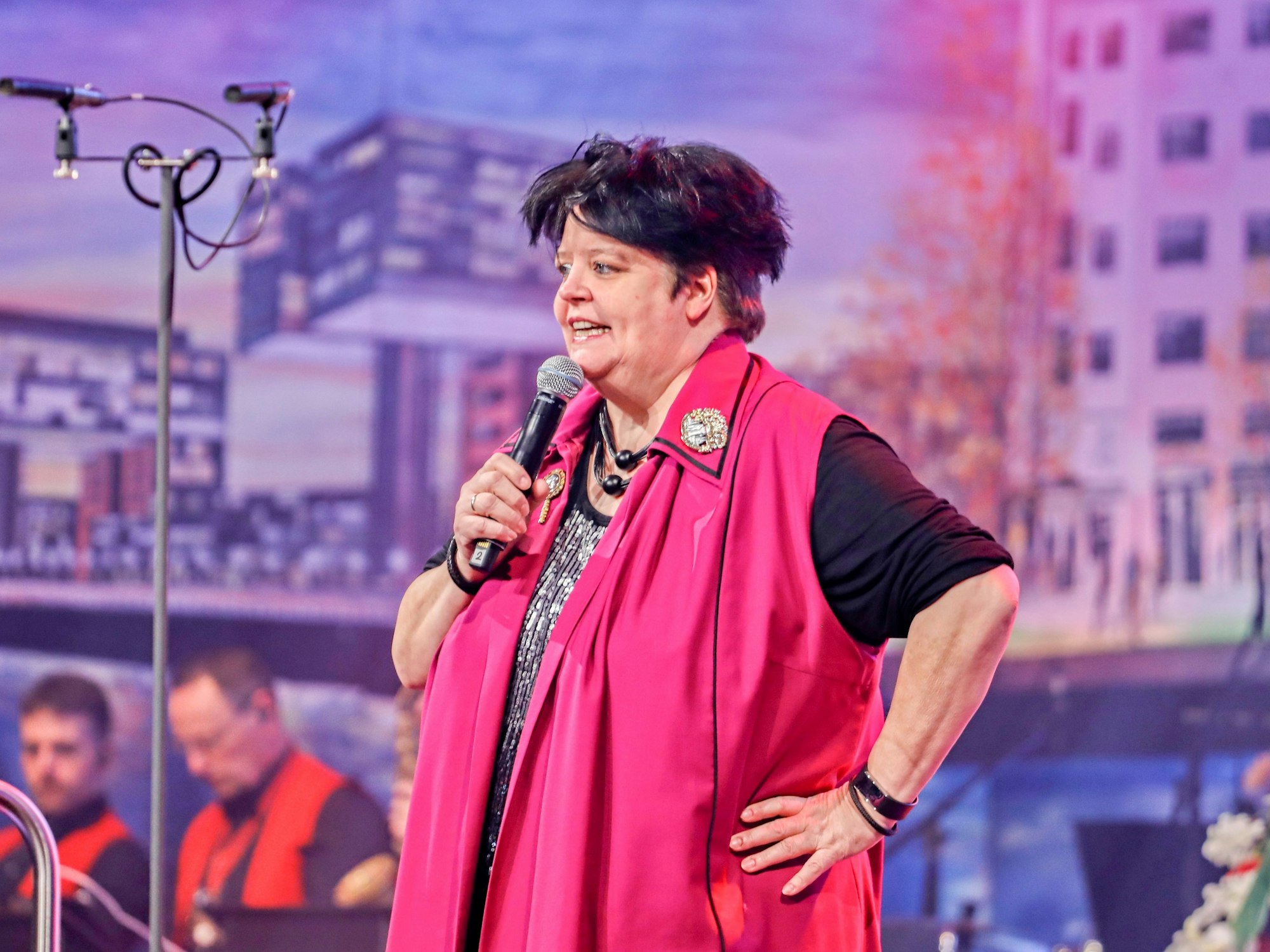 Ingrid Kühne im Gürzenich.