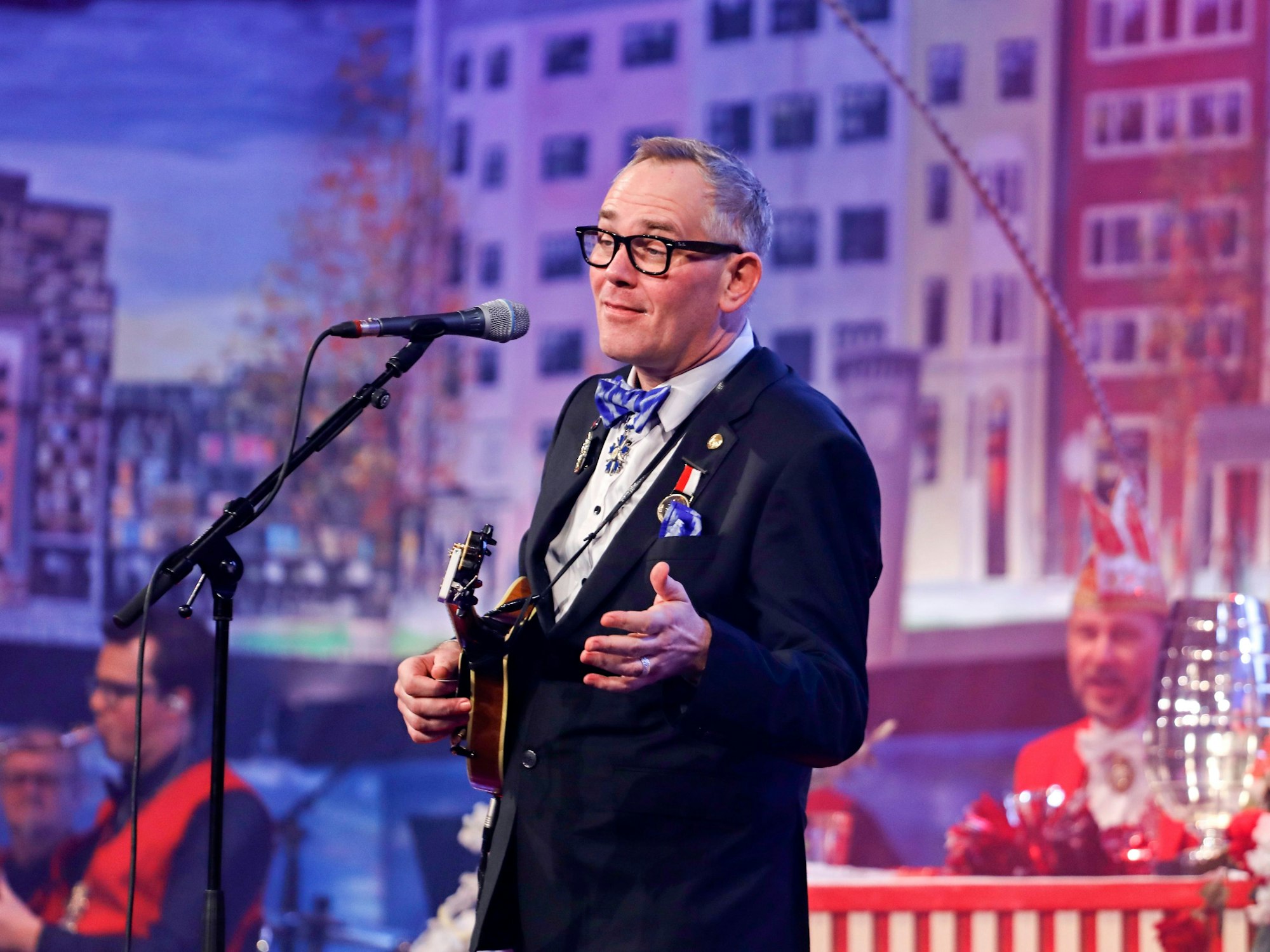 JP Weber auf der Gürzenich-Bühne.