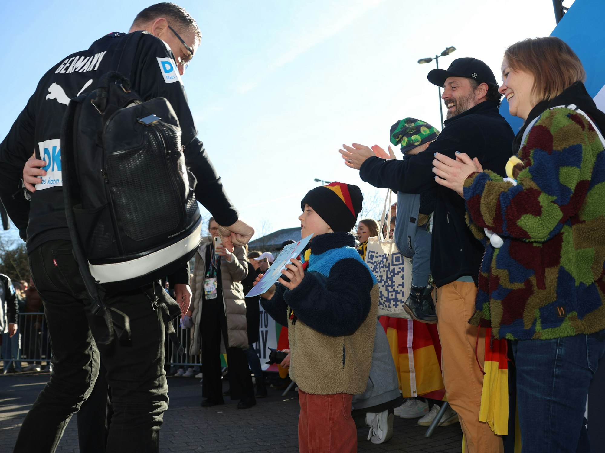 Fan Bent mit Alfred Gislason.