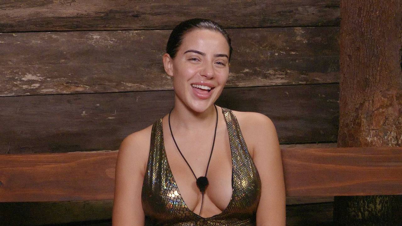 Leyla Lahouar, hier im Dschungelcamp 2024.