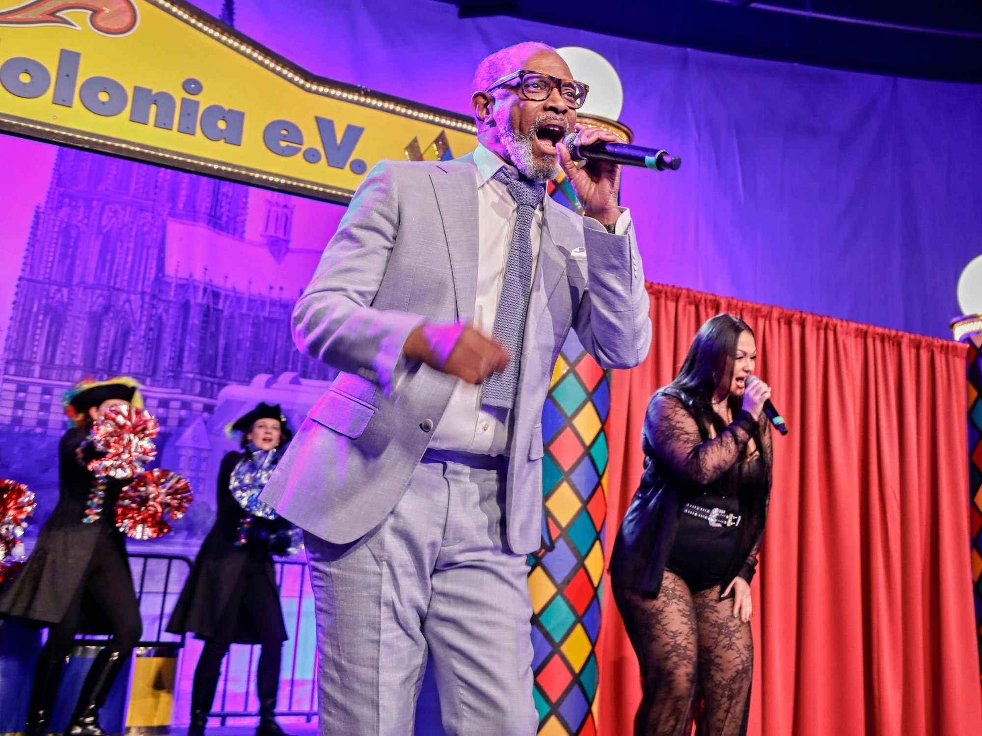 Mr. President bei der Colombinen-Nacht.