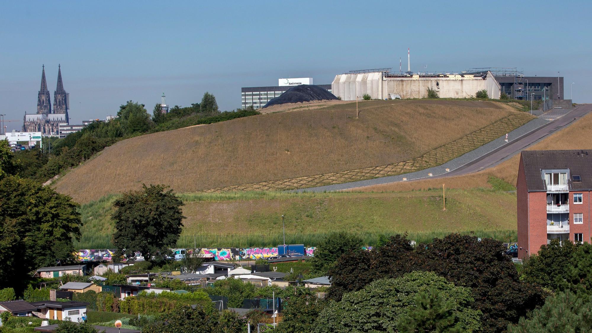 Der Kalkberg, auf dem ein Hubschrauberlandeplatz eingerichtet werden soll.