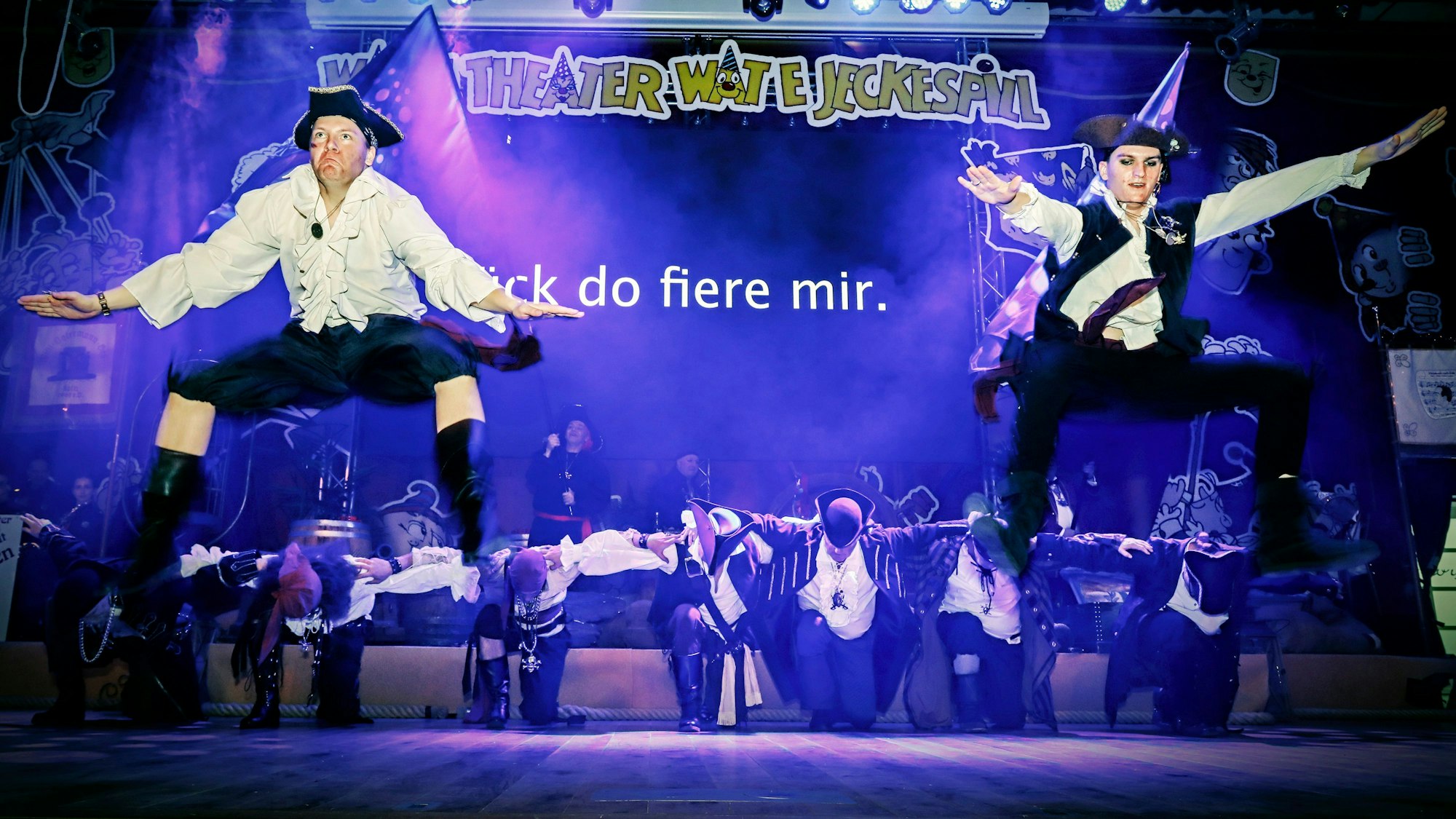 Der Elferrat der Ostermänner.