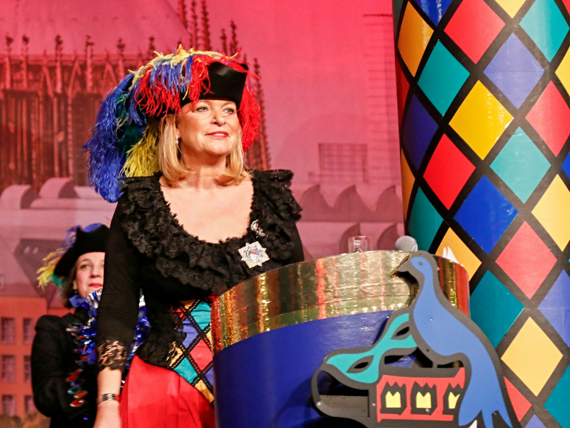 Colombinen-Präsidentin Uschi Brauckmann.