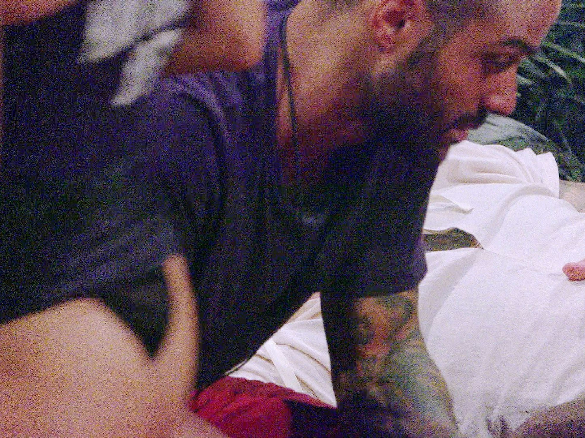 David Odonkor im Dschungelcamp 2024.