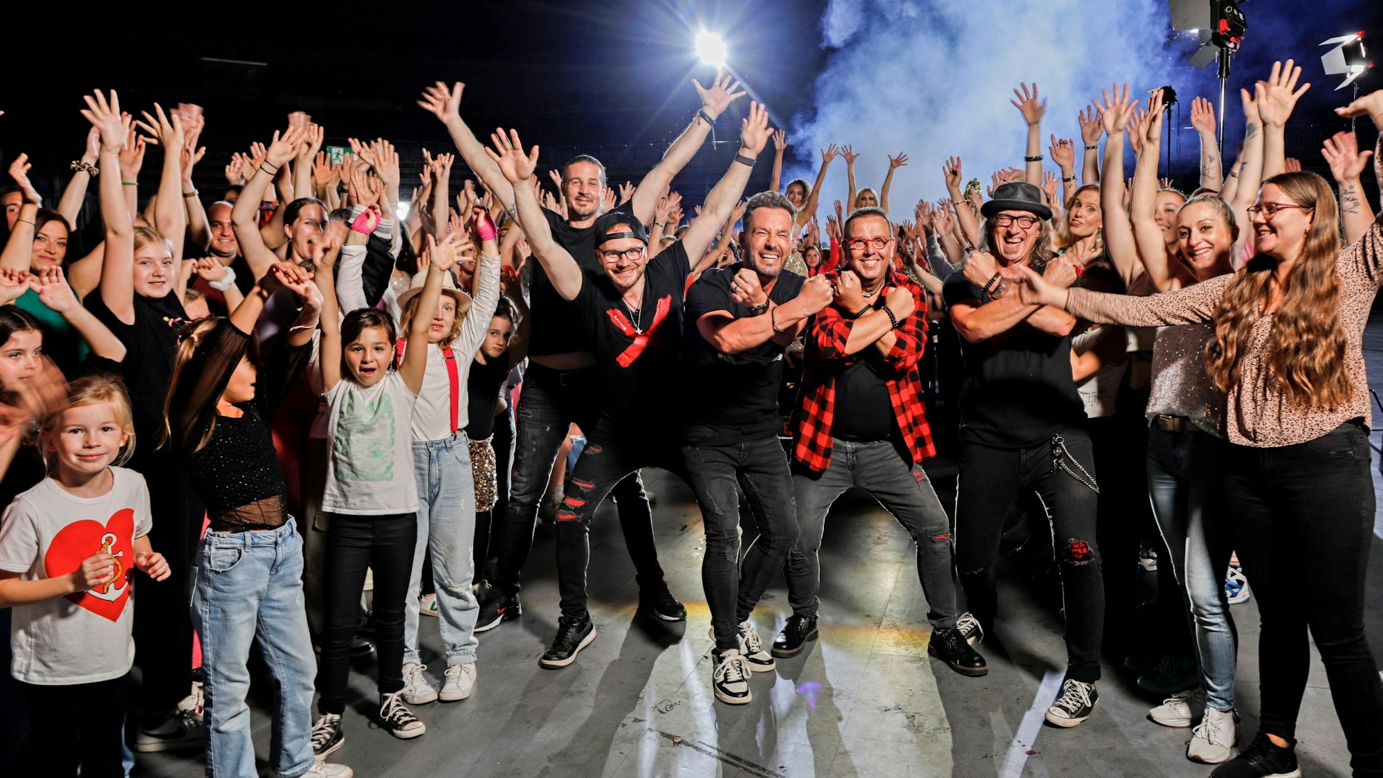 Räuber beim Videodreh.