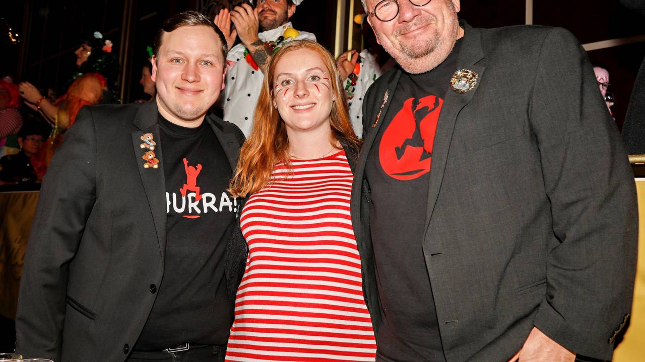 Bernd Stelter mit Sohn Tim und Frau Kristina.