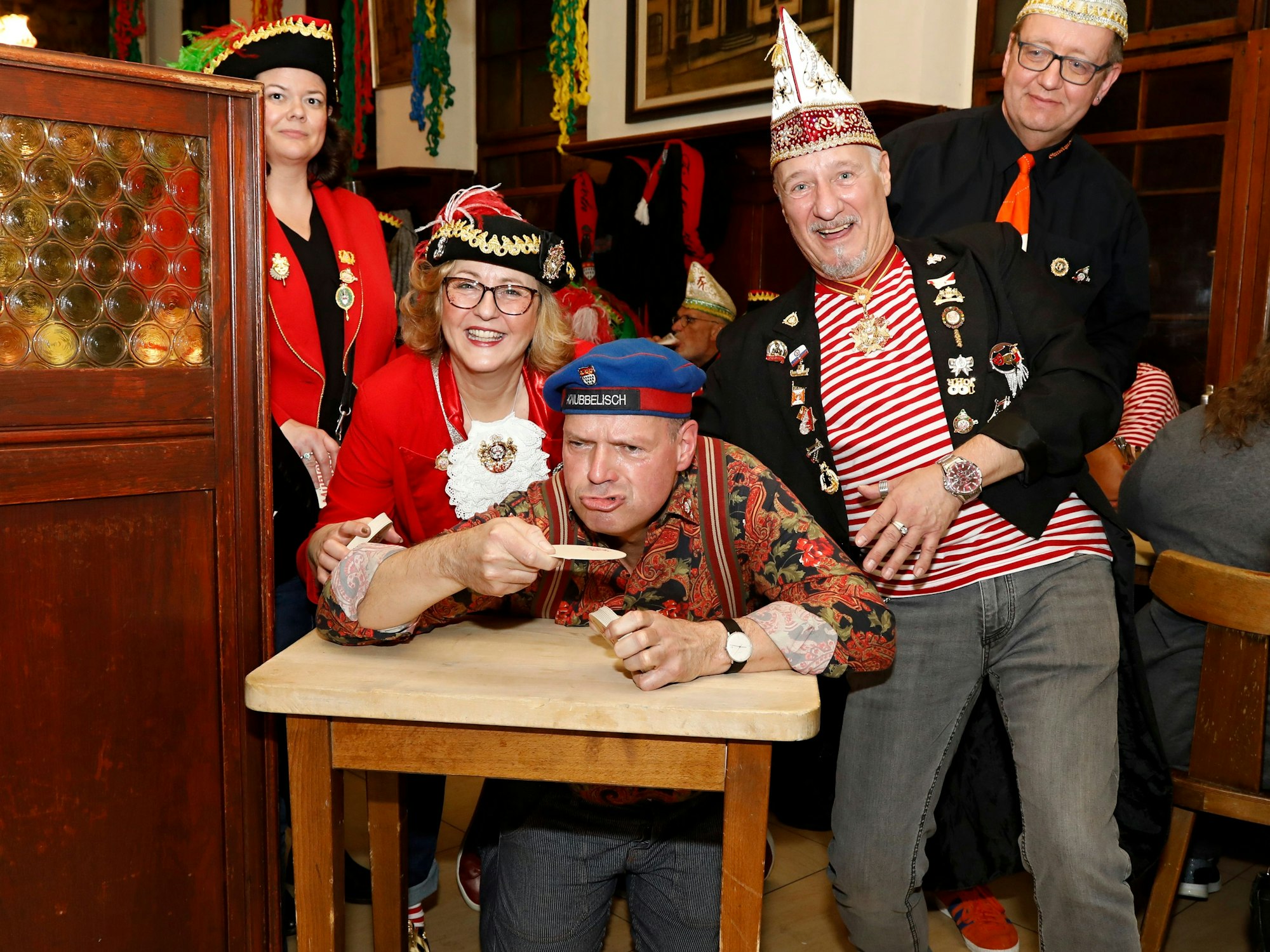 Dä Knubbelisch (Ralf Knoblich) beim Deckelabend.