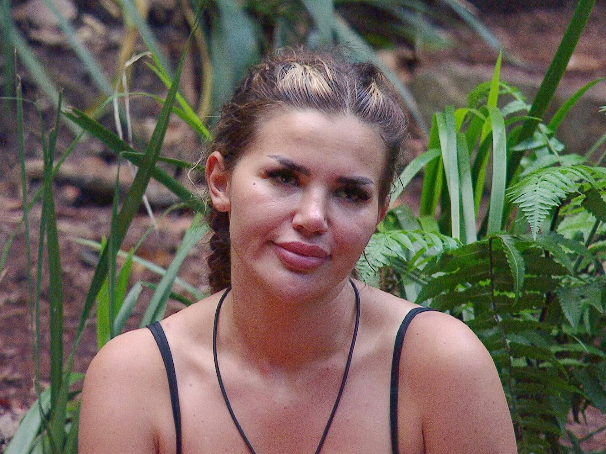 Kim Virginia im Dschungelcamp 2024.