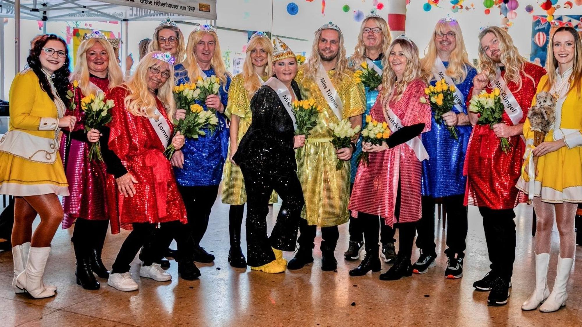 Kira Rechmann bei der Sitzung der KG Naaksühle.