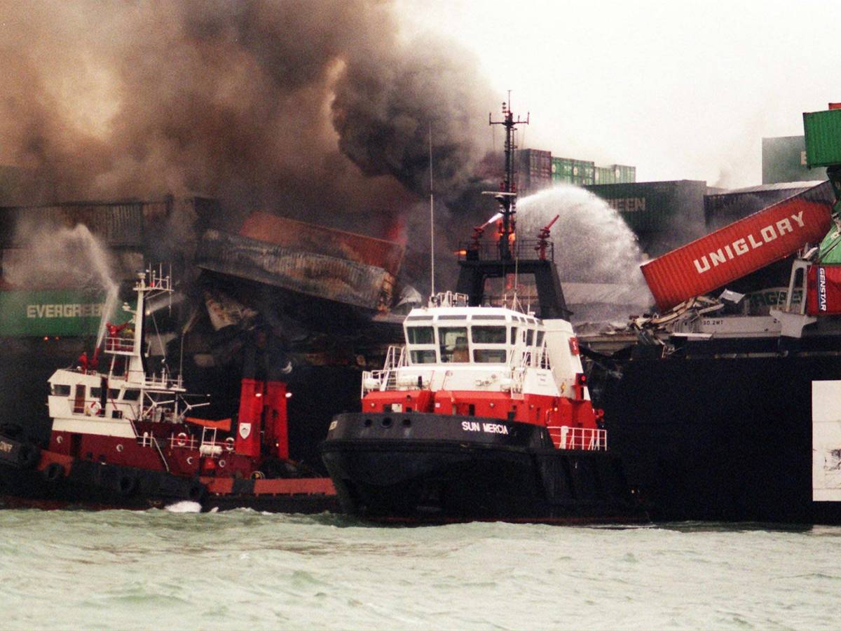 1999 verunglückte das Kreuzfahrtschiff „Norwegian Dream“.