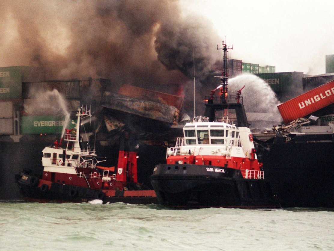 1999 verunglückte das Kreuzfahrtschiff  „Norwegian Dream“.