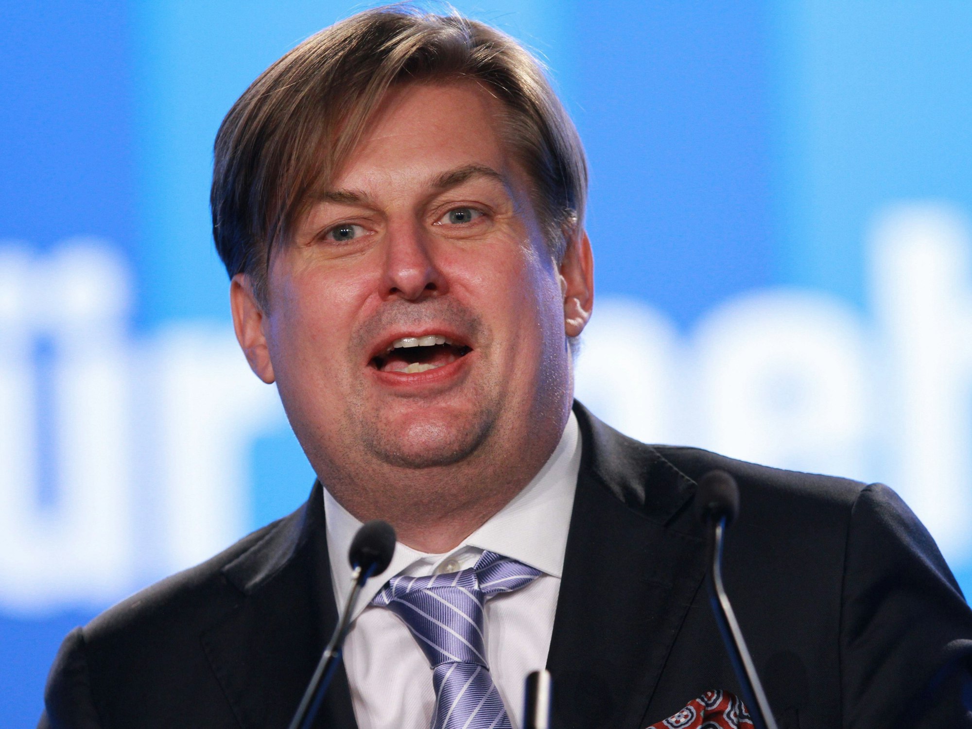 Maximilian Krah, hier bei seiner Vorstellung und Wahl zum Spitzenkandidaten für die Europawahl auf AfD-Europawahlversammlung im Juli 2023.