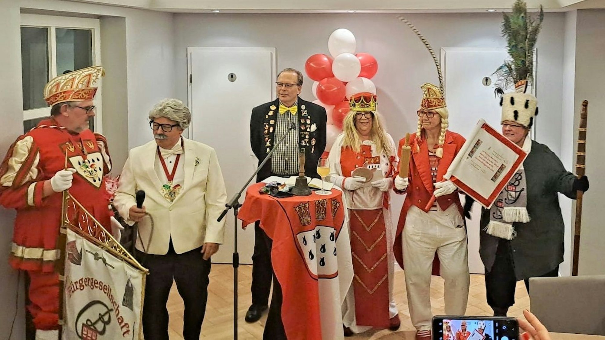 Kneipensitzung der Bürgergesellschaft Köln.