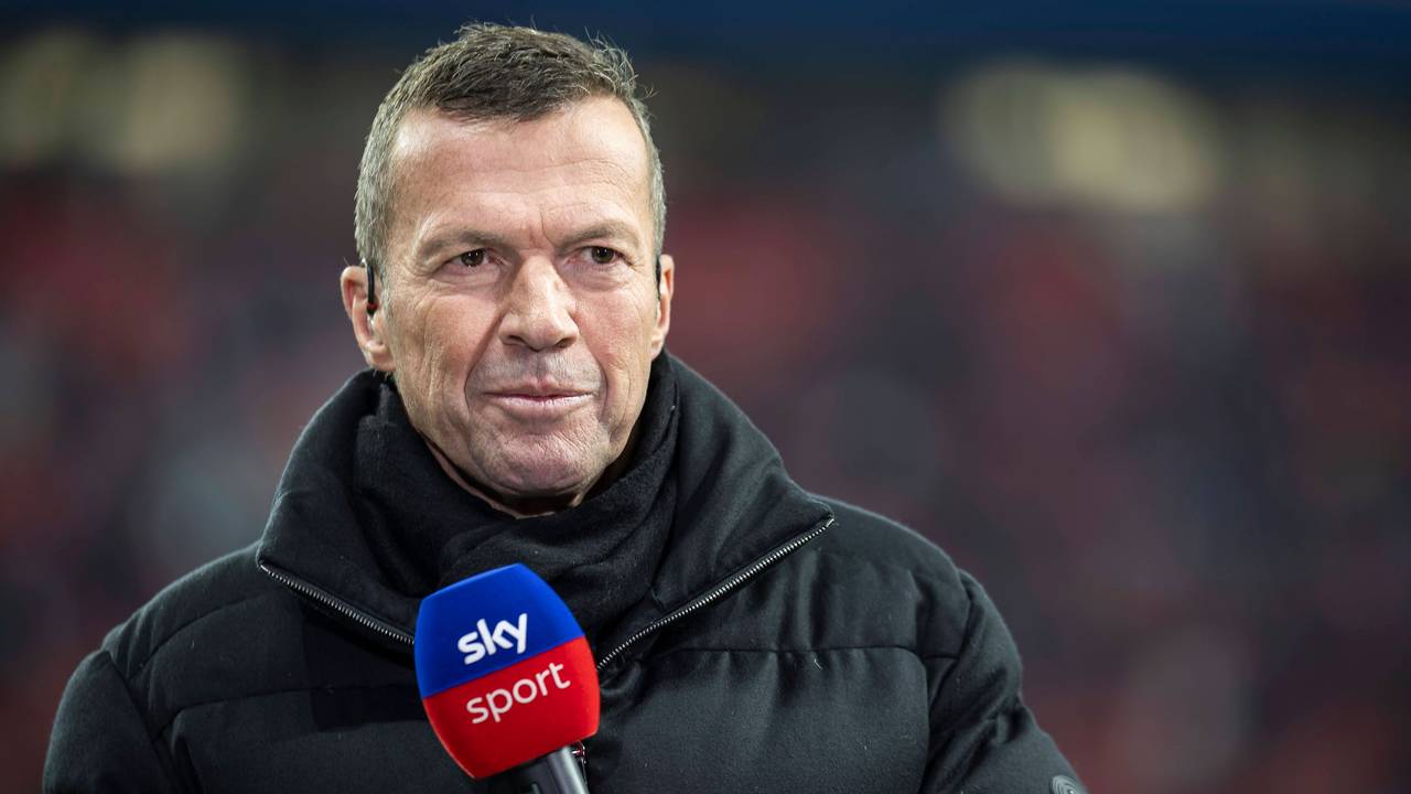 Lothar Matthäus, hier am 27. Januar 2024, war auch am Samstagabend (3. Februar) für Sky im Rhein-Energie-Stadion im Einsatz.