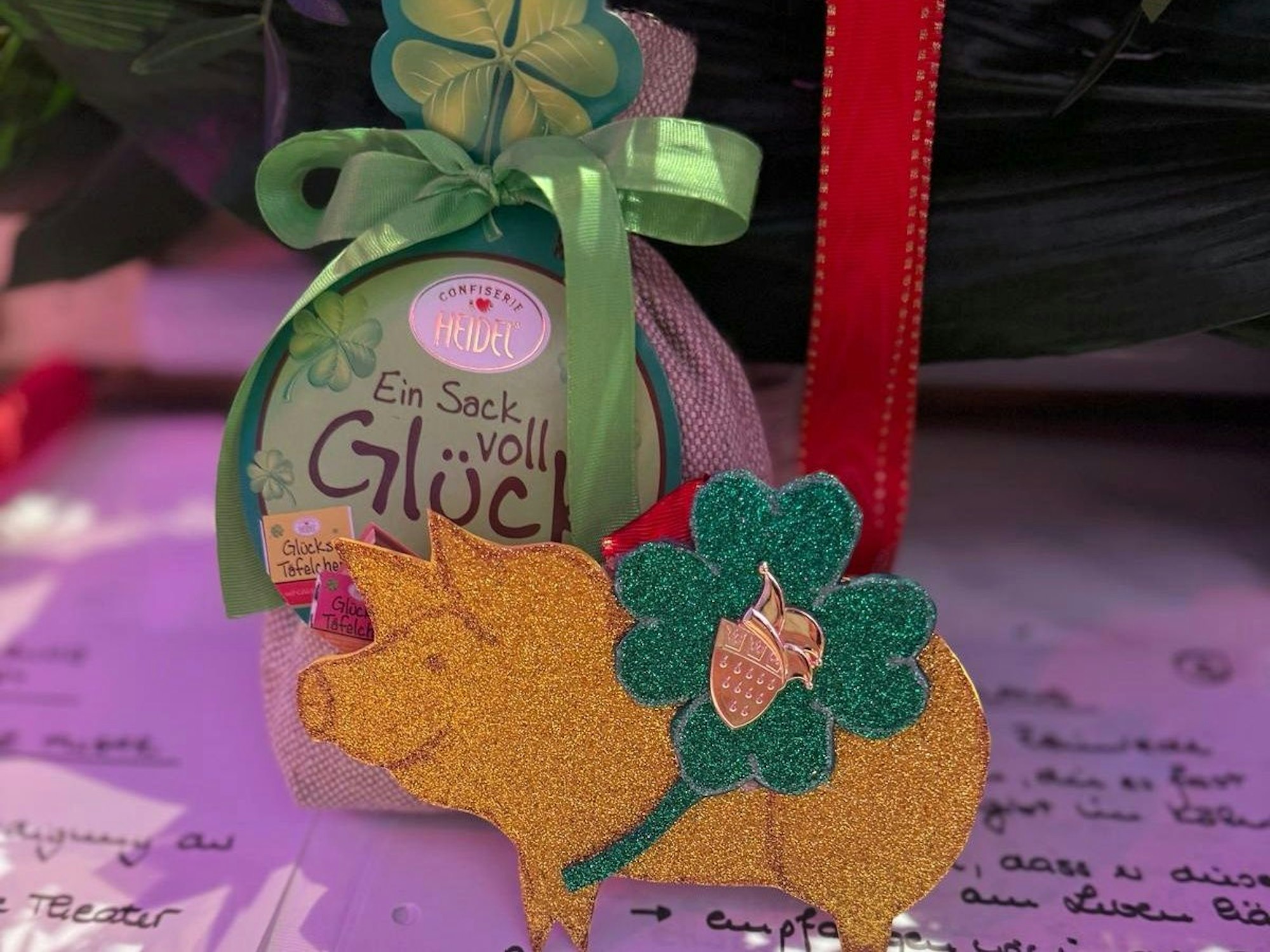 Glücksbringer für Marcus Gottschalk.