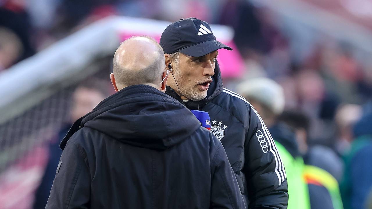 Thomas Tuchel im Interview mit Sky-Reporter Patrick Wasserziehr