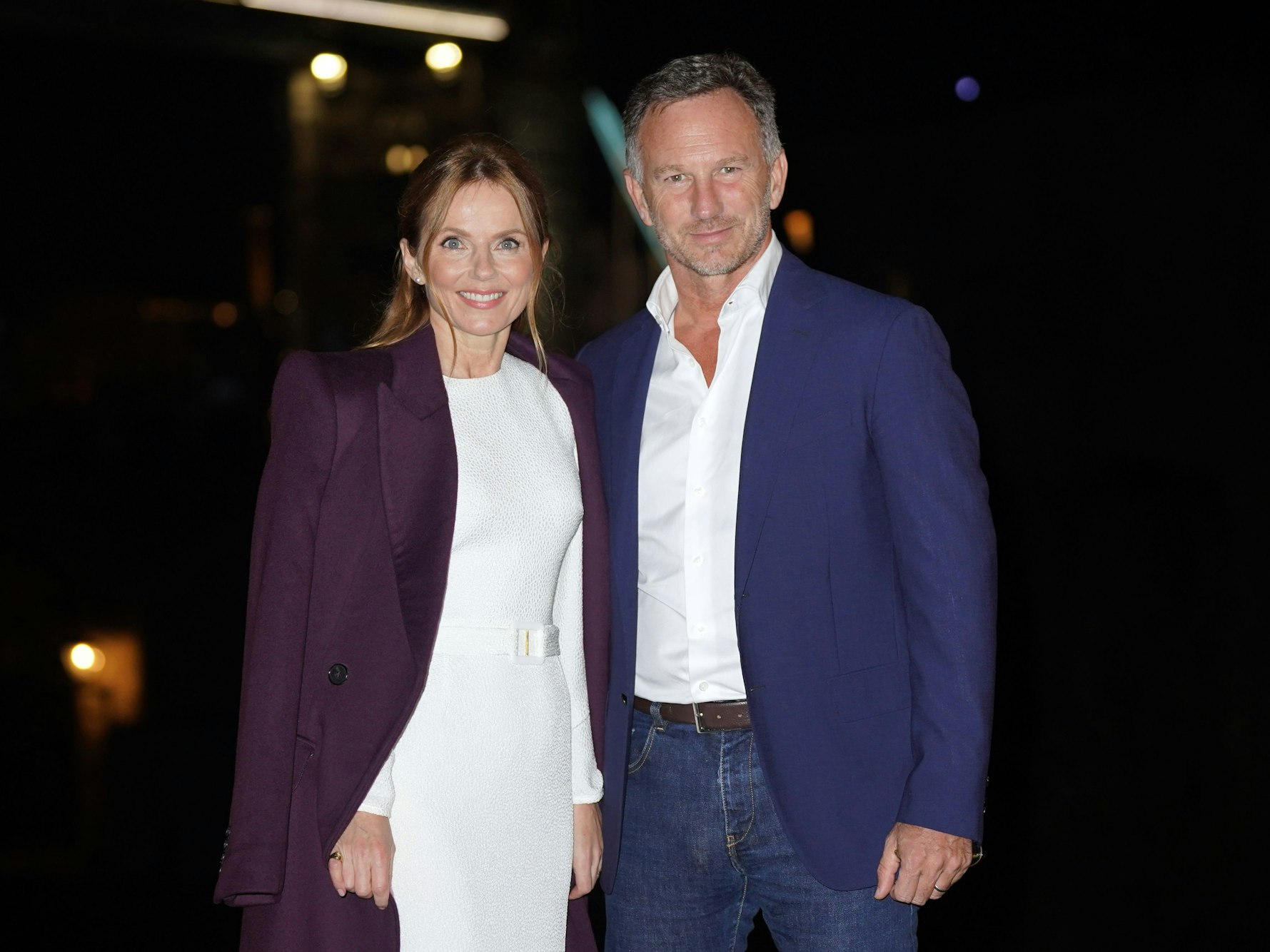 Geri Halliwell-Horner und Ehemann Christian Horner kommen zur Vorstellung des Buches "Rosie Frost and the Falcon Queen", das Geri Halliwell-Horner geschrieben hat.