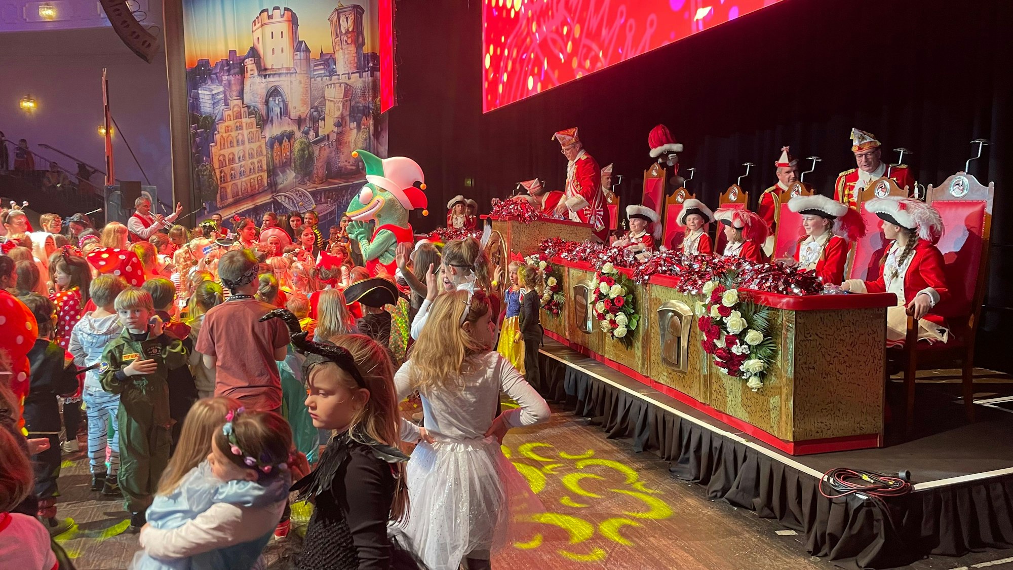 Kindersitzung der Roten Funken.