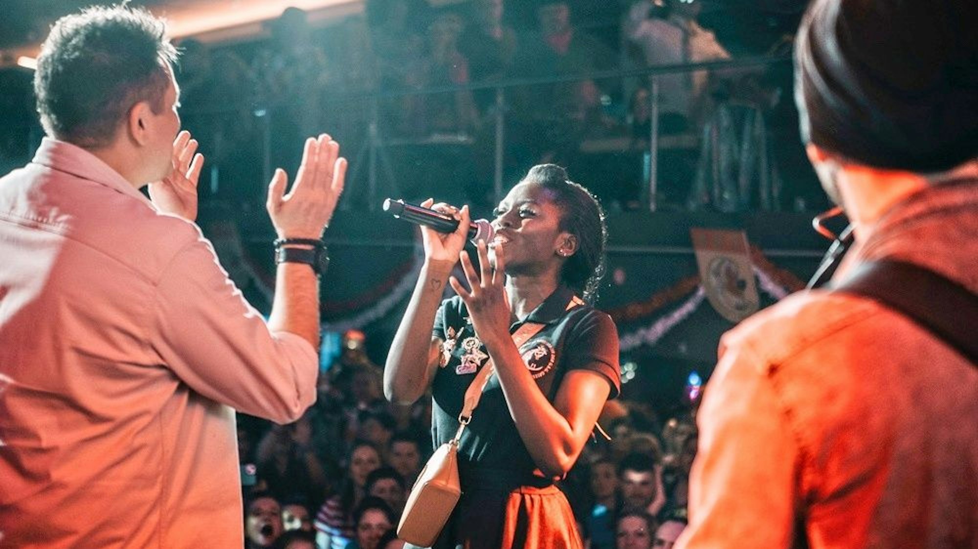 Die Domstürmer bei ihrem Auftritt.