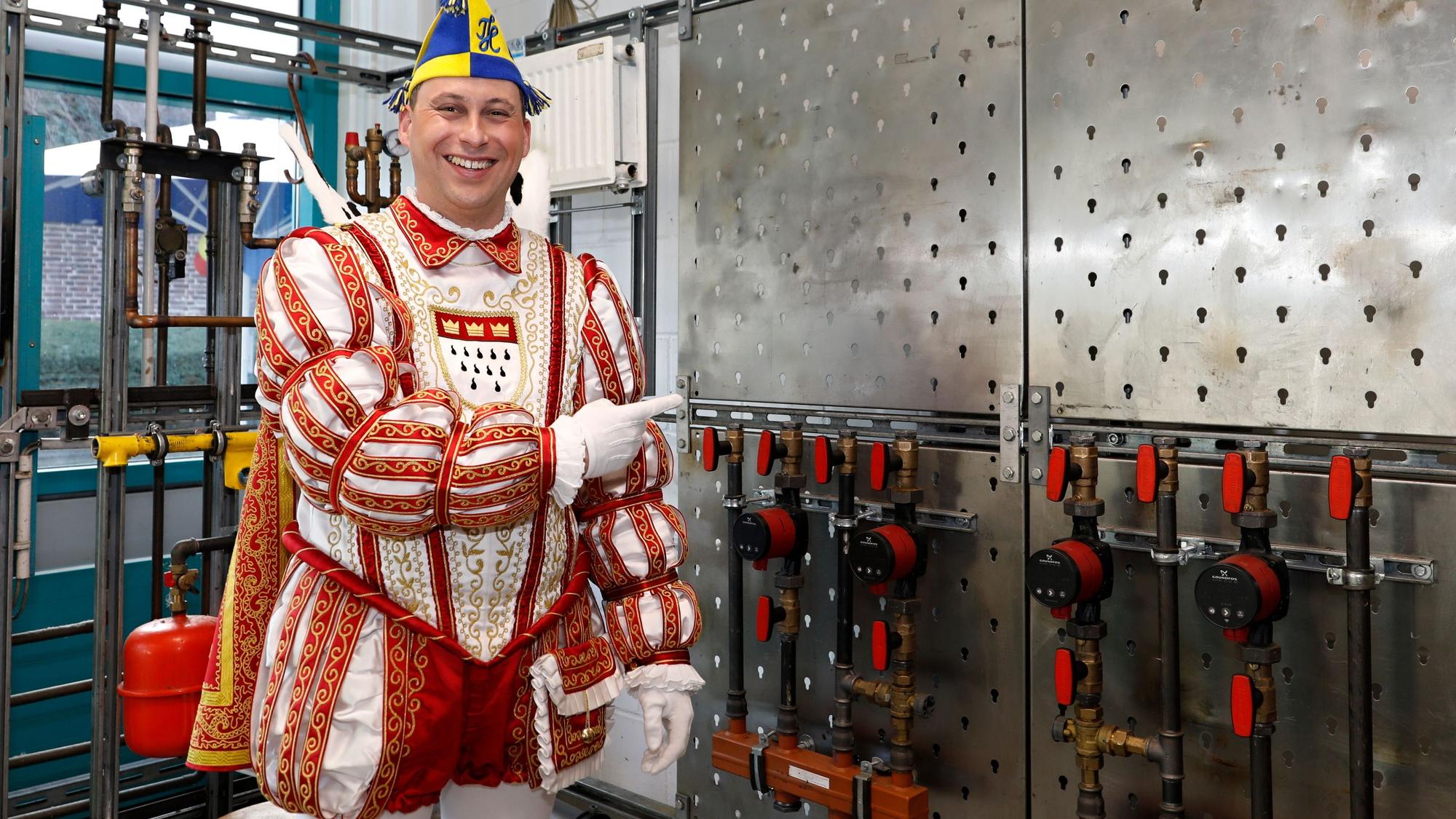 Prinz Sascha bei der Innung.