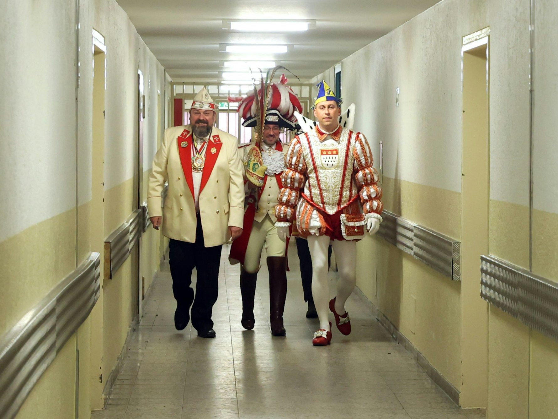 Karnevalssitzung in der JVA Köln:
Prinz Sascha.