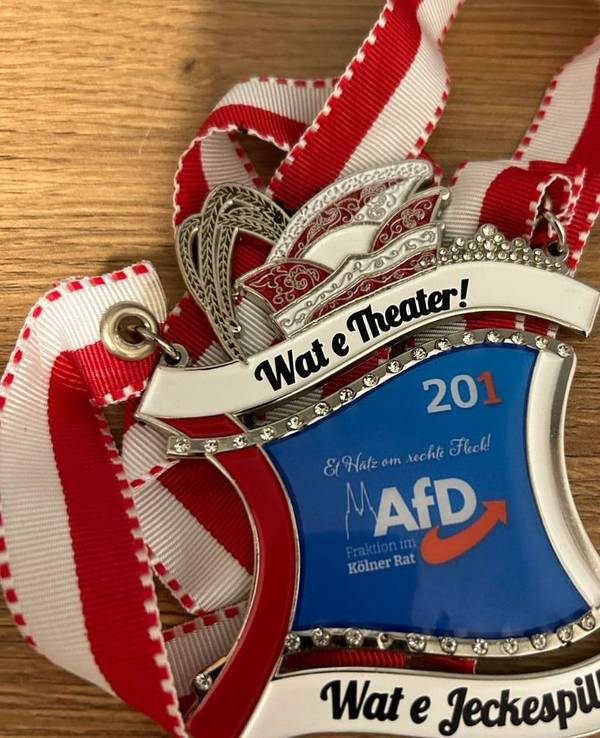 AfD-Karnevalsorden.