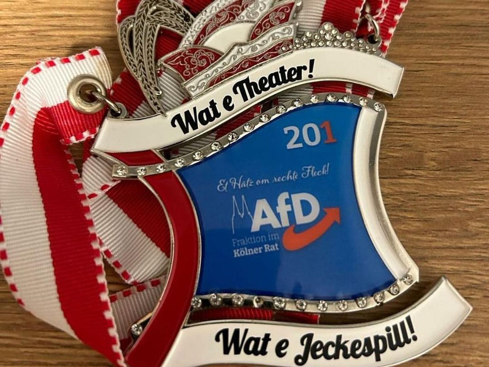 AfD-Karnevalsorden.