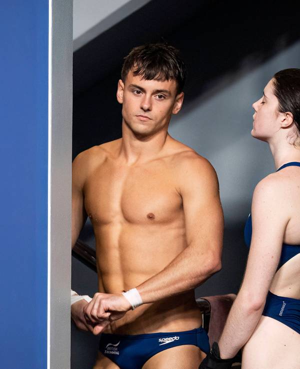 Tom Daley and Andrea Spendolini Sirieix.