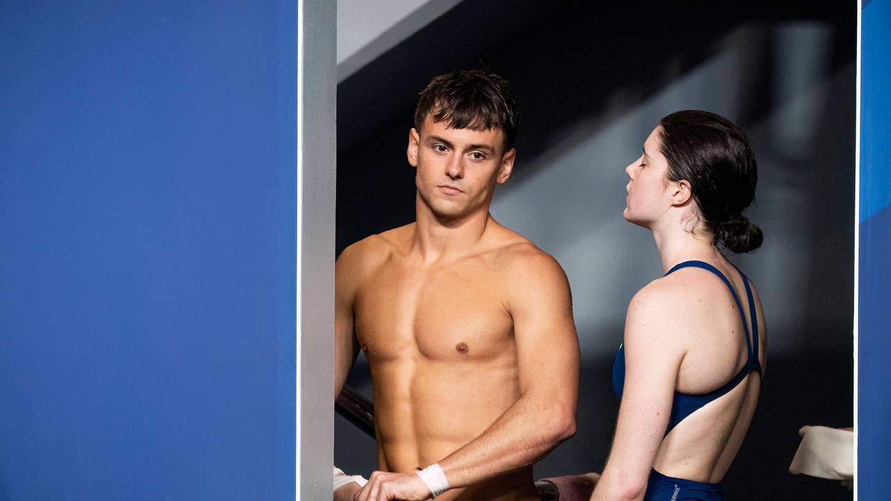 Tom Daley and Andrea Spendolini Sirieix.