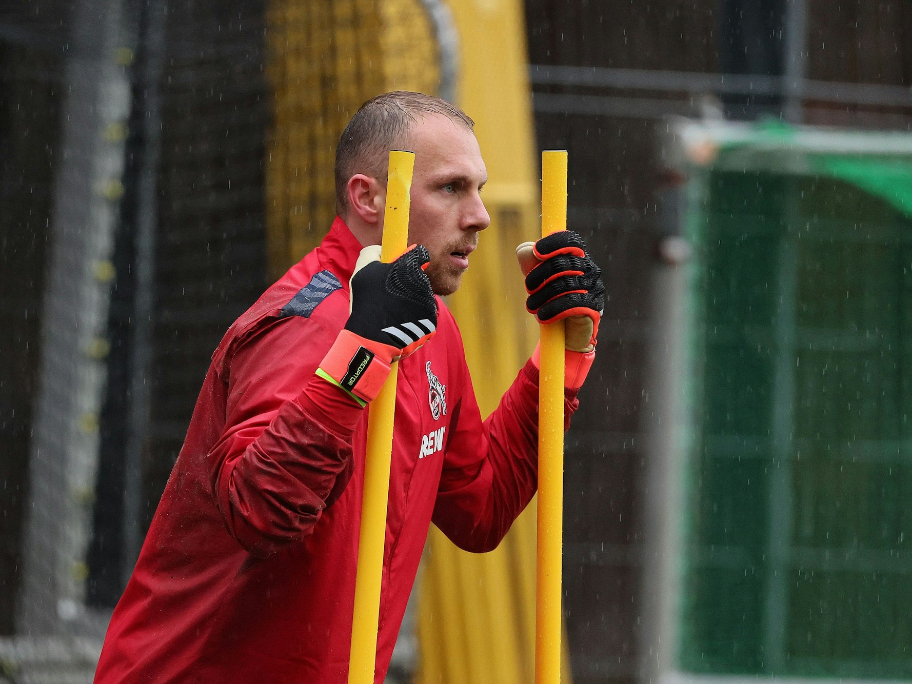 1. FC Köln: Training mit Marvin Schwäbe
