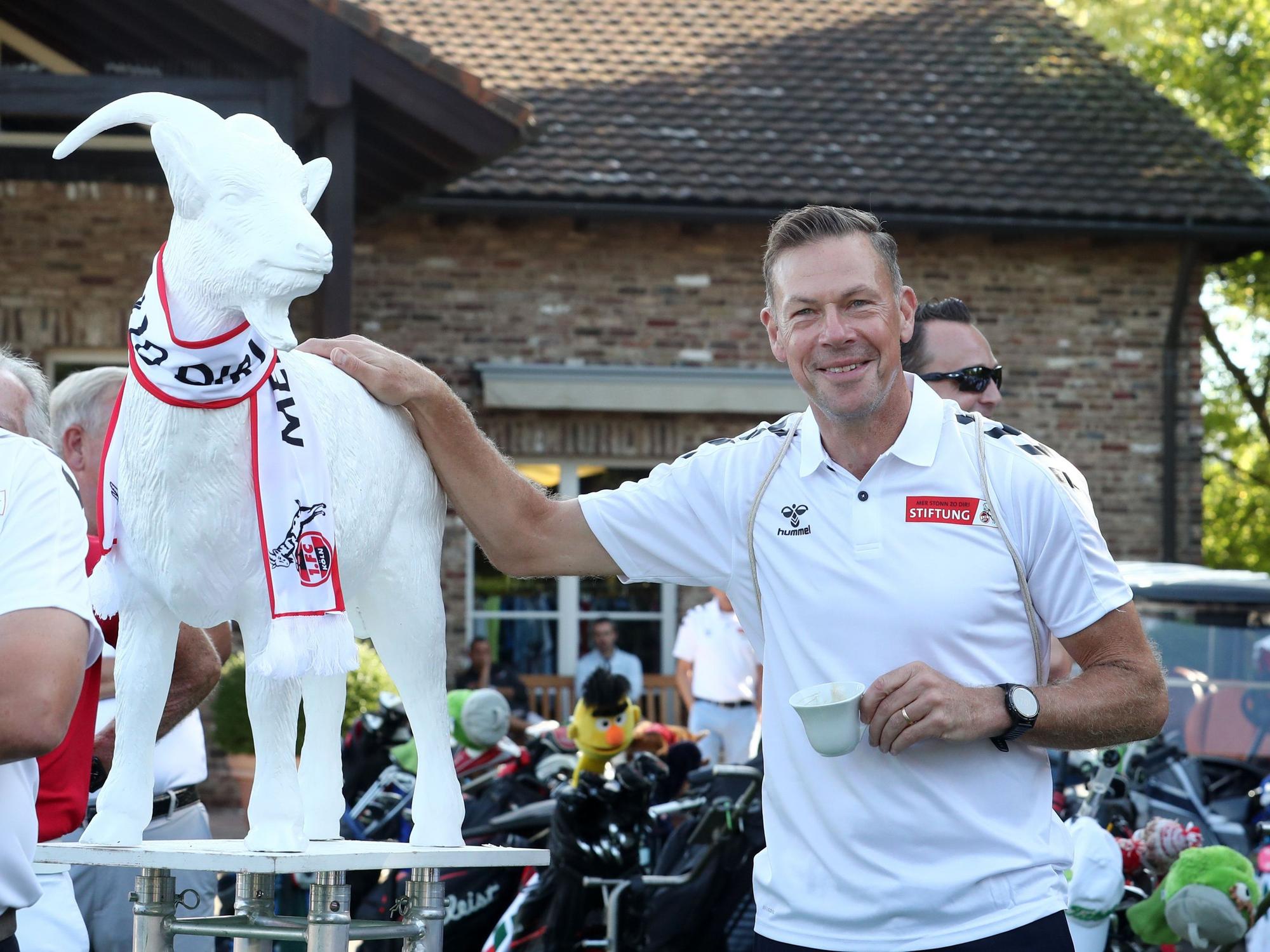 Erik Meijer zu Gast beim Golfturnier FC-Fairways.