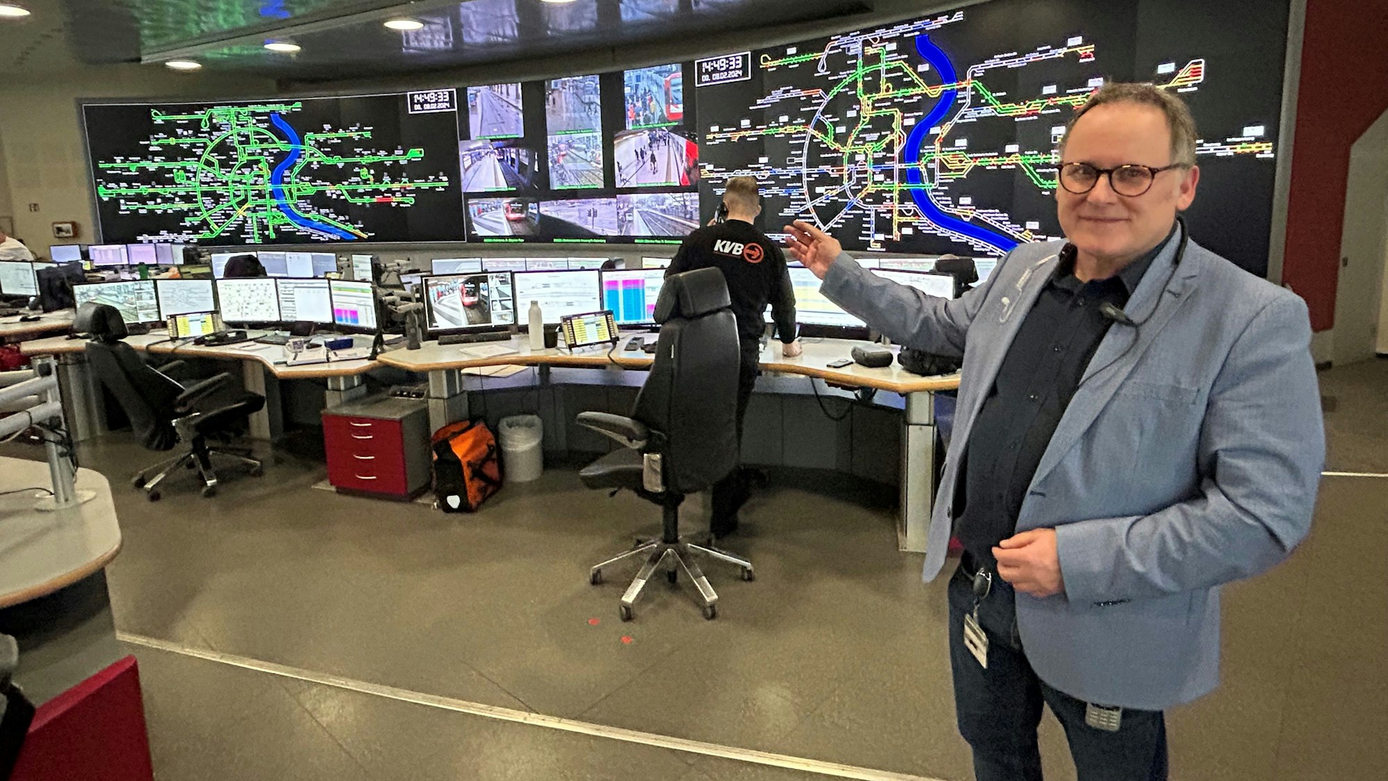 Leitstellen-Leiter Paul Timmer.