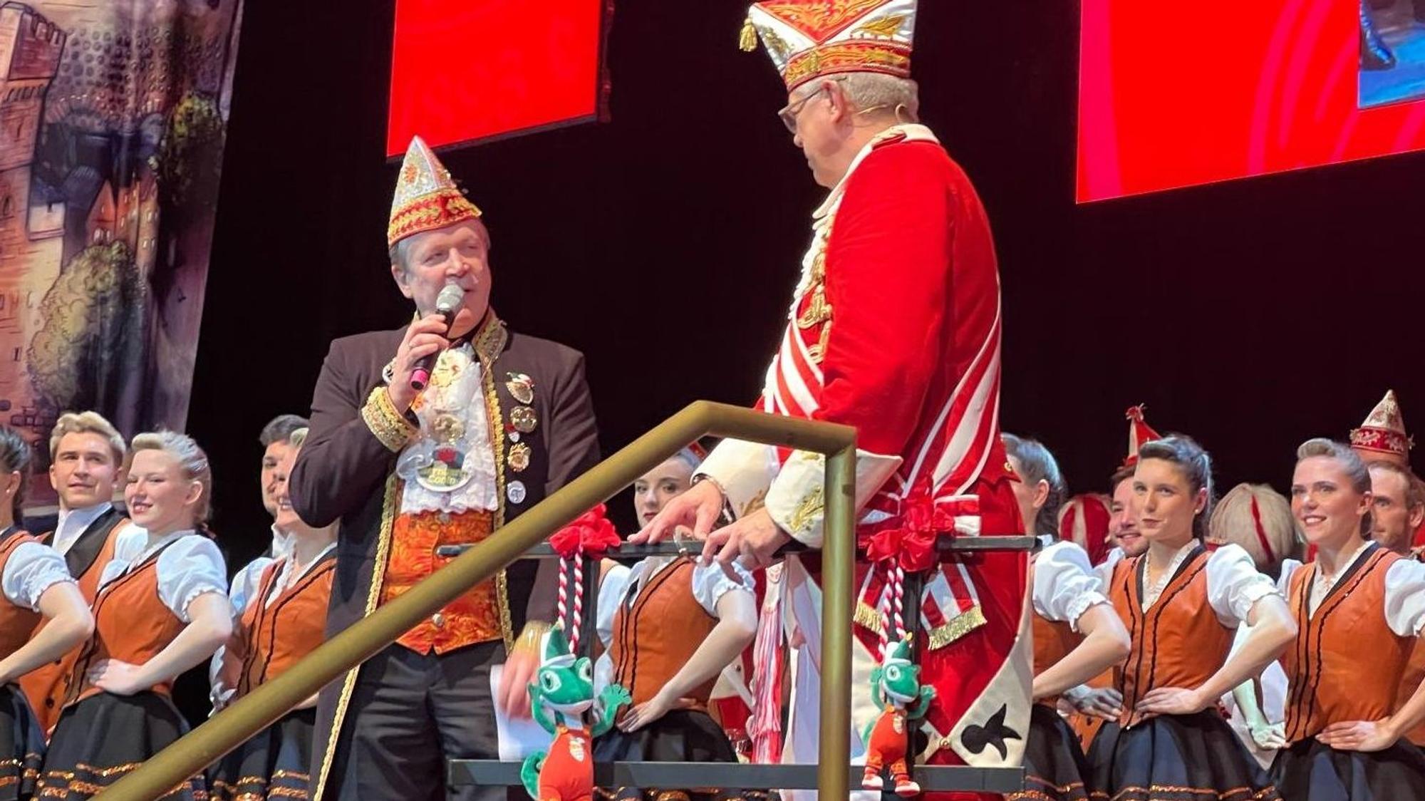 Ehrung für Heinz-Günther Hunold.