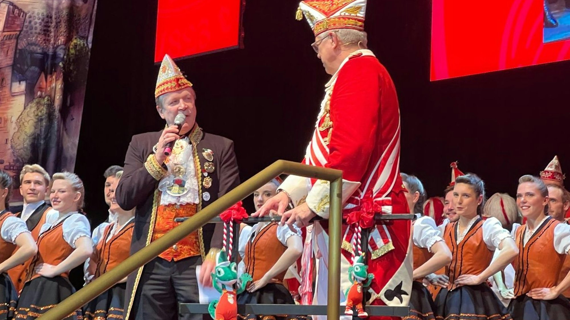 Ehrung für Heinz-Günther Hunold.